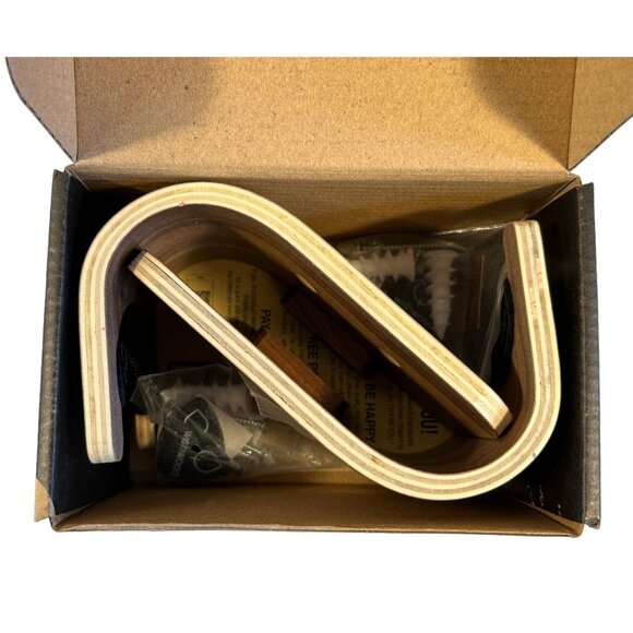 Wishwood Wall Mounted Guitar Hook Twin Pack Walnut - Picture 3 of 14